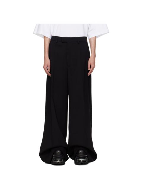 VETEMENTS Black Tailored Trousers