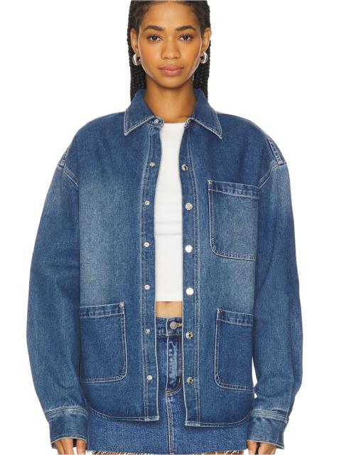 House of Sunny Take A Trip Topstitch Shirt