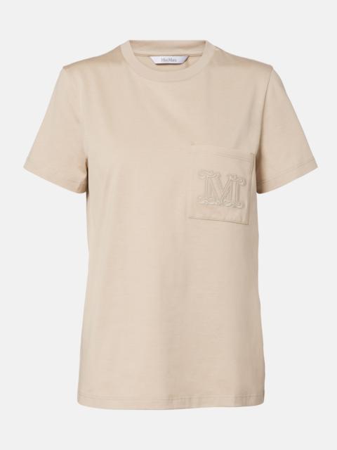 Max Mara Monogram cotton jersey T-shirt