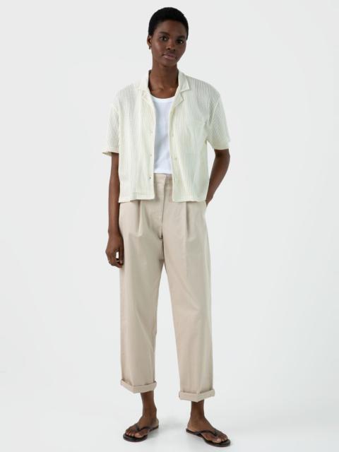 Sunspel Lace Mesh Shirt