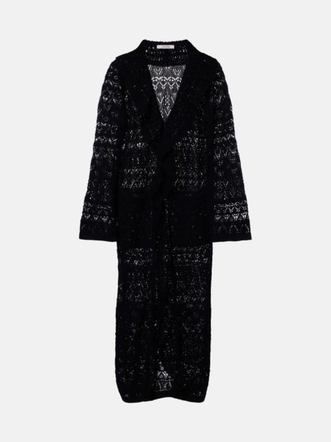 DOROTHEE SCHUMACHER Cotton-blend crochet coat