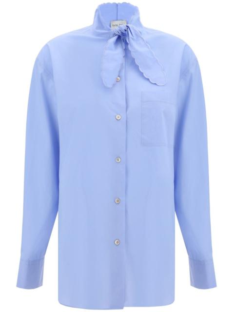 forte_forte tie-fastening shirt