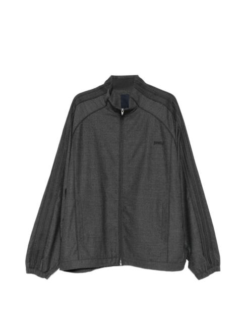 JUUN.J zip-up checked jacket