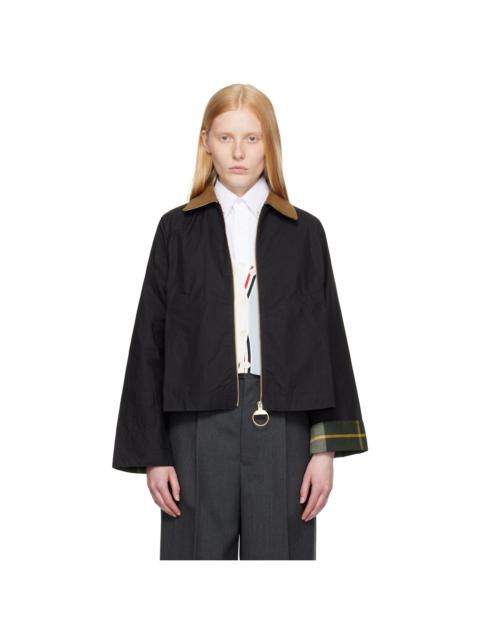 Barbour Black Catlin Showerproof Jacket