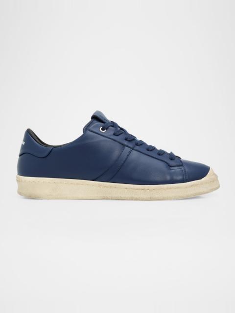 Jil Sander Men's Leather Low-Top Sneakers