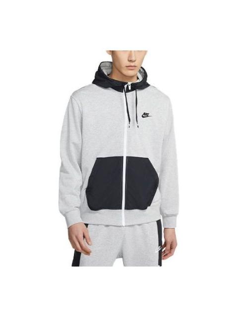 Nike Nike Sportswear 카디건 접합 까마귀 재킷 회색 CZ9945-050