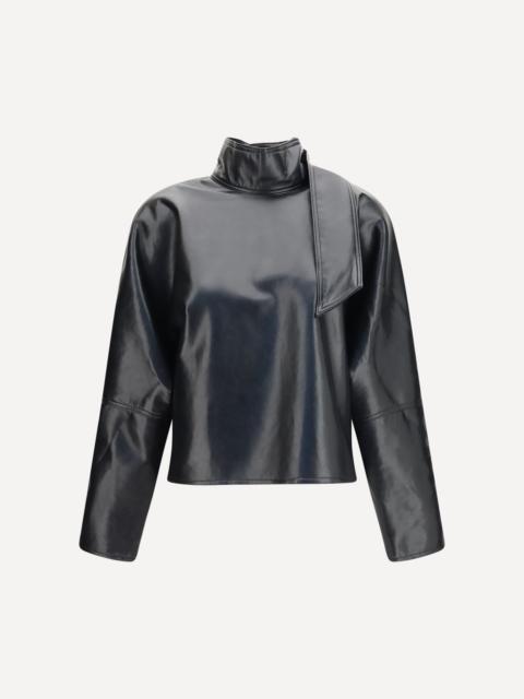 AGOLDE Kembra recycled leather Top