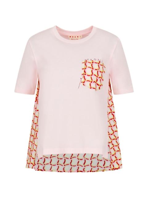 Marni printed pocket back T-shirt