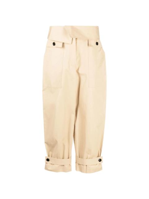 3.1 Phillip Lim high-waisted cropped trousers