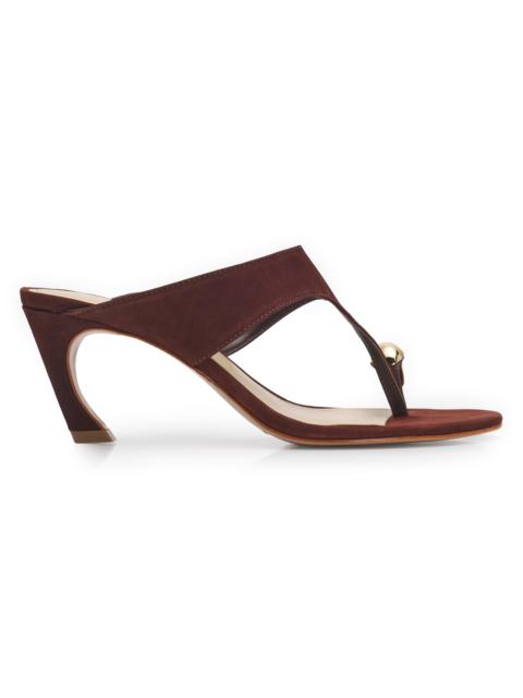 SCHUTZ Women's Maisie Embellished 70MM Sandals - Chestnut Brown