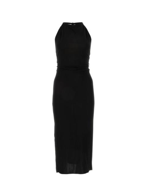 Helmut Lang Black viscose dress