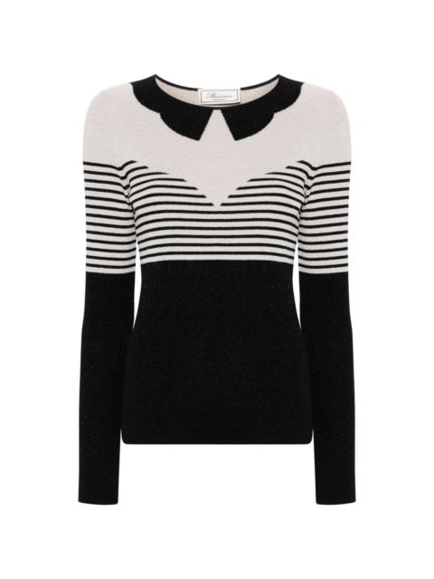 Blumarine striped sweater