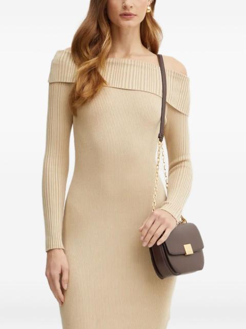 GUESS USA ribbed off-shoulder mini dress