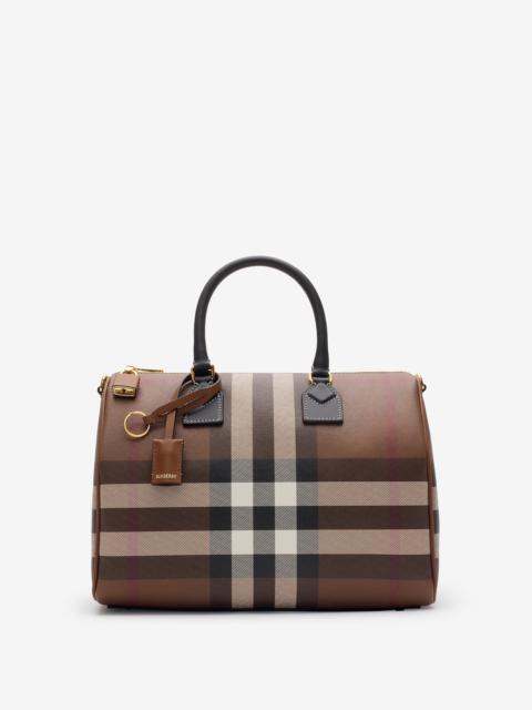 Burberry Medium Check Bowling Bag