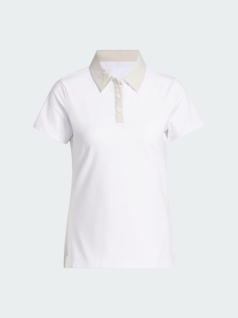 adidas Ultimate365+ Butterspun Grid Polo Shirt