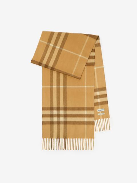 Burberry Check Cashmere Scarf