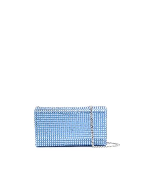 Paloma crystal-embellished clutch