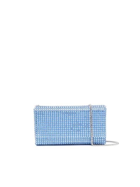 Paloma crystal-embellished clutch