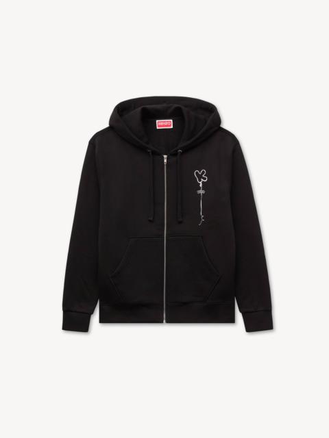 KENZO 'KENZO Balloons' zip up hoodie in cotton