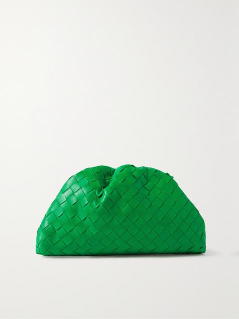 Bottega Veneta Teen Pouch Small Gathered Intrecciato Leather Clutch