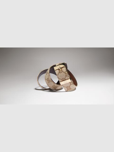 GUCCI Belt with squared buckle