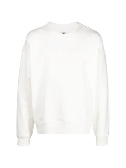 tonal logo-print sweatshirt