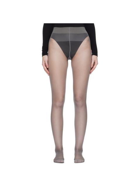 Wolford Gray Satin Touch 20 Tights