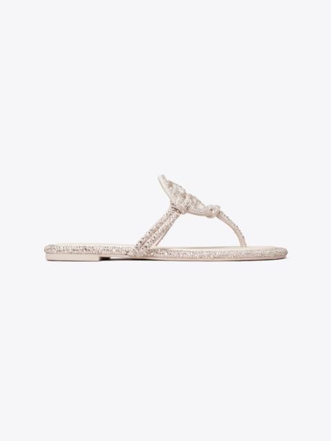 TORY BURCH Miller Crystal Knotted Sandal