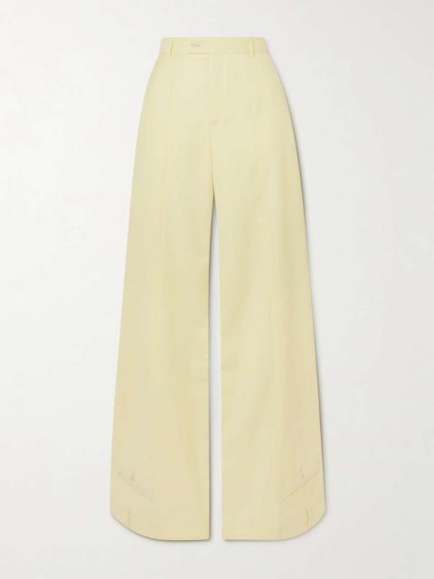 BETTTER Upside-Down wool-blend wide-leg pants
