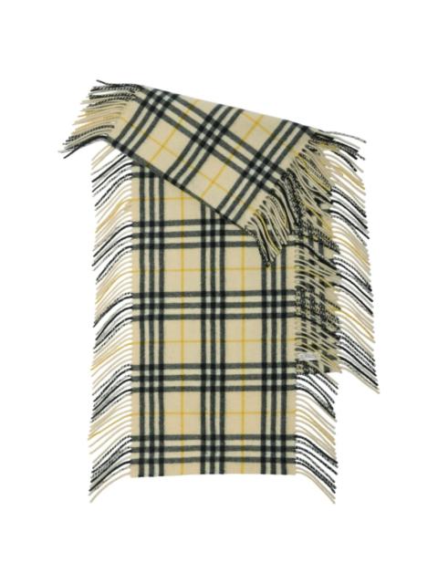 checkered Happy scarf