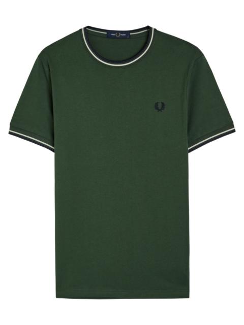 Fred Perry Fred Perry Twin Tipped Logo Cotton T-shirt