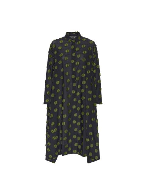 HENRIK VIBSKOV WIND IN DRESS - BLACK GREEN DOTS