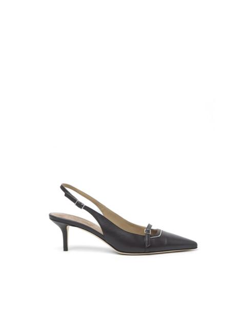 PESERICO slingback leather pumps