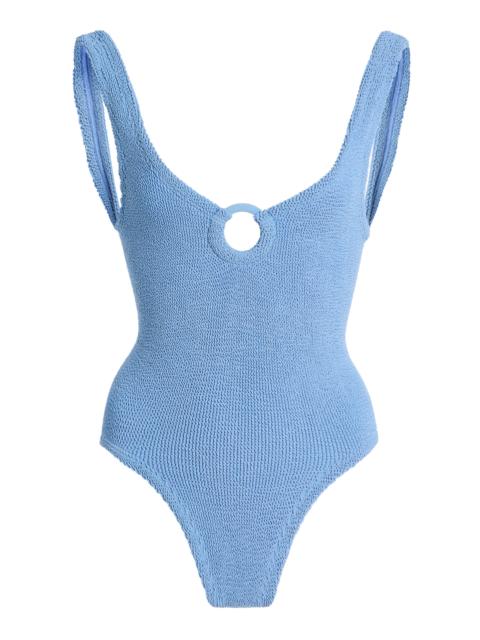 Hunza G Celine One-Piece Swimsuit blue