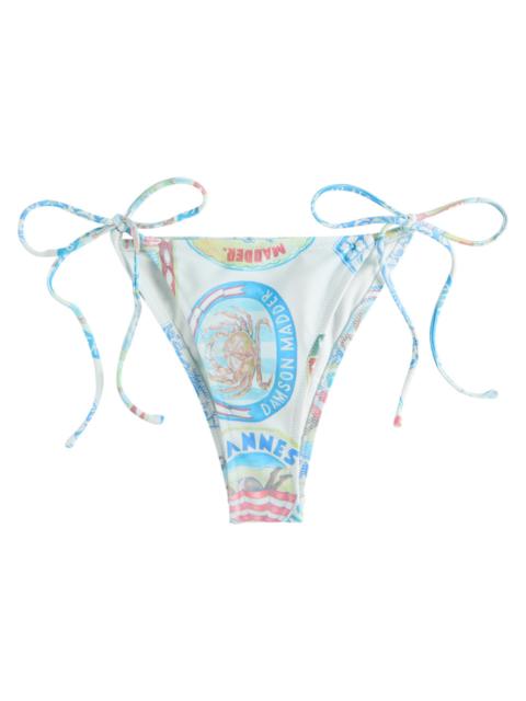 DAMSON MADDER. Damson Madder Printed Bikini Briefs