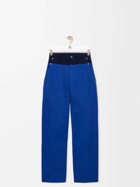 Loewe Trousers in cotton