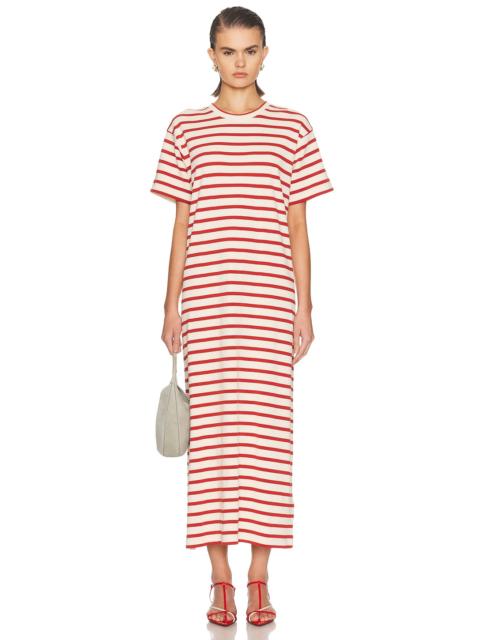 Jil Sander Short Sleeve Maxi Dress