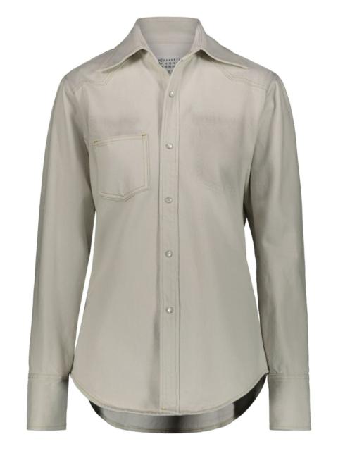 Maison Margiela chest-pocket shirt