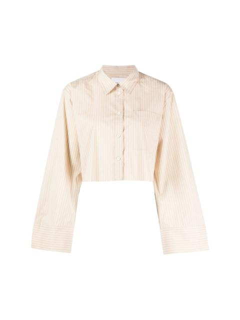 classic-collar long-sleeve shirt
