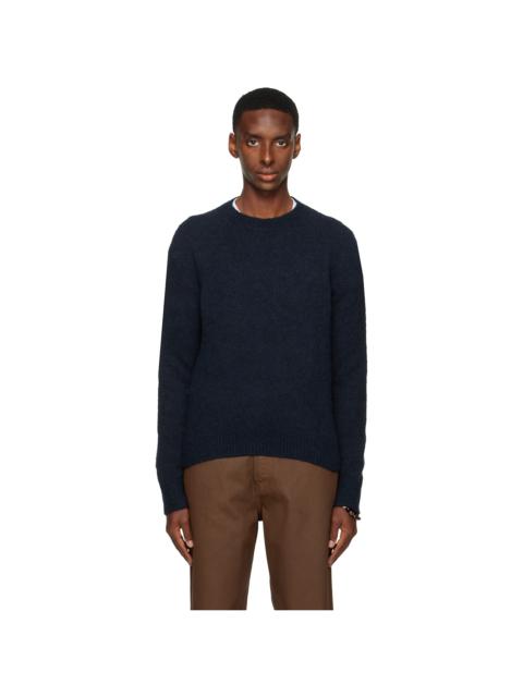 Dries Van Noten Navy Crewneck Sweater