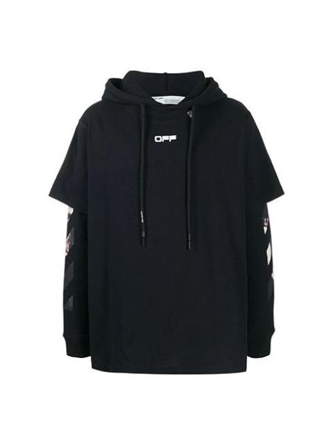 Off-White Off-White SS20 Back Caravaggio Arrows Print Double-Layer OMAB033S201850041088
