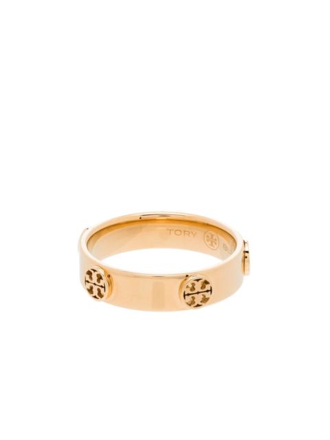 TORY BURCH multi-logo band ring