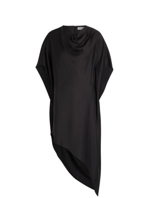 Simkhai Sadia Asymmetric Satin Mini Dress