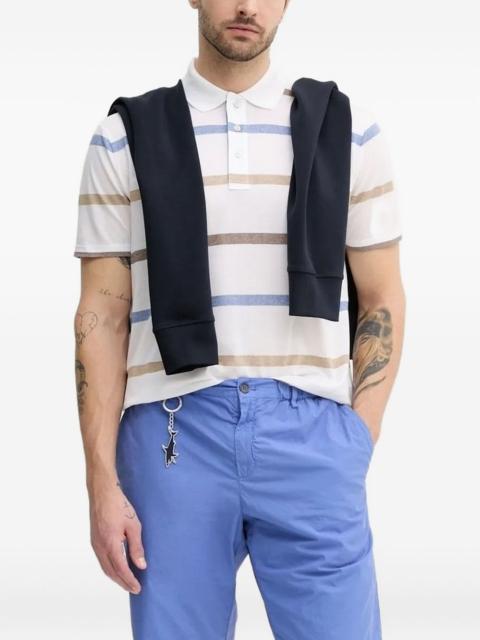 Paul & Shark striped polo shirt