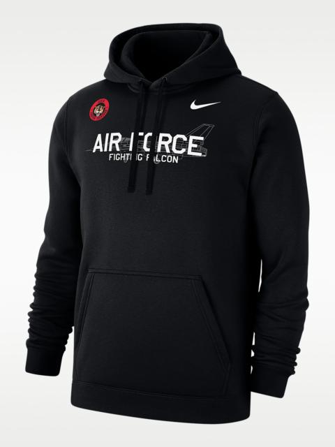 Nike Air Force Club Fleece Men's Nike College Pullover Hoodie