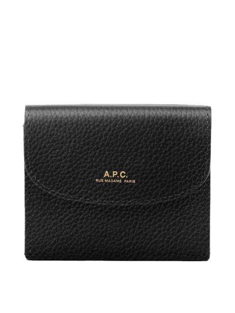 A.P.C. GENÈVE TRIFOLD WALLET