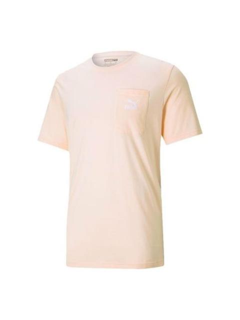 PUMA Classics Pocket T-Shirt 'Pink' 532636-27