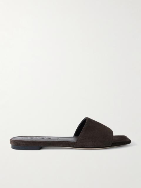 Aeyde Anna Suede Slides