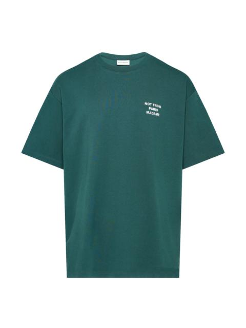Drôle de Monsieur Not From Paris Slogan Tee