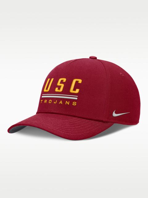 Nike USC Sideline Practice Rise Men's Nike Dri-FIT College Adjustable Hat